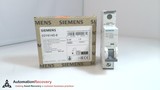 SIEMENS 5SY4140-8, CIRCUIT BREAKER, 230/400 V, 10KA, 1 POLE, D, 40A,