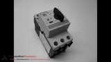 SIEMENS 3RV1021-4BA10, CIRCUIT BREAKER