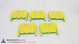 SIEMENS 8WA1 011-1PF11  TERMINAL BLOCK, 800V,YELLOW/GREEN