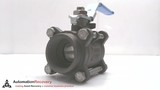 NELES-JAMESBURY 1 1/2-3A-2236-MT-3,  DOUBLE SEAL BALL VALVE