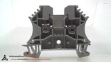 ALLEN BRADLEY 1492-J3 , GRAY FEED-THROUGH TERMINAL BLOCK
