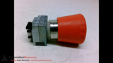 ALLEN BRADLEY 800FM-MT44 PUSH BUTTON  ATTACHED BLOCK