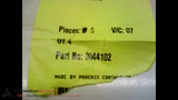 PHOENIX CONTACT 3044102 FEED THROUGH TERMINAL BLOCK  SCREW CONNECTION