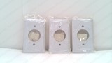 HUBBELL SS720 PACK OF 3, WALL PLATE