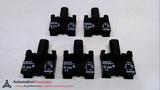 SIEMENS 3SB3403-1PE - PACK OF 5, SPRING LOADED LAMPHOLDER