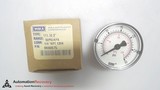 WIKA 9690675, PRESSURE GAUGE, DRY FILLED, COPPER ALLOY, 2