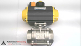 SHARPE SPNII075 ACTUATOR  W/ IFM SENSOR & HAITIMA BALL VALVE