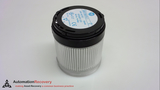 ALLEN BRADLEY 855T-B24TL7 SER C, STEADY LED CLEAR STACK LIGHT