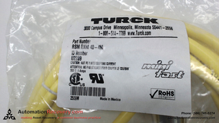 TURCK RSM RKM 40 4M MINIFAST DOUBLE ENDED CORDSET U2289