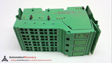 PHOENIX CONTACT 2863478, INLINE TERMINAL BLOCK, 4 INPUTS, 24VDC