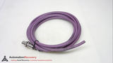BRAD HARRISON BR5U70PP4M0403, PROFIBUS, FEMALE, STRAIGHT, 4 METERS