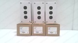 NOARK EX9PB03 PACK OF 3, 3-HOLE PUSH-BUTTON / INDICATOR ENCLOSURE