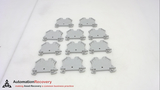 ALLEN BRADLEY 1492-J3 , GRAY FEED-THROUGH TERMINAL BLOCK