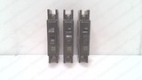 SQUARE D L-4337 PACK OF 3, THERMAL MAGNETIC MOLDED CASE CIRCUIT BREAKE