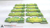 PHOENIX CONTACT UTMED 6-PE , GROUND MODULAR TERMINAL BLOCK