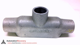OZ GEDNEY TB-100, CONDUIT T BODY, 1 INCH, 3/4 INCH