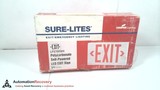 COOPER LIGHTING LPX70RWH, SURE-LITES EXIT/EMERGENCY LIGHTING