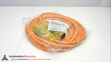 SIEMENS 6FX8002-5DA28-1AG0, DOUBLE ENDED CORDSET, 4 POLE/4 POLE