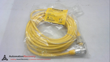 TURCK RSM RKM 40-8M/S90, MINIFAST DOUBLE-ENDED CORDSET, U2281-01