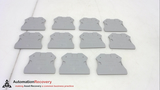 PHOENIX CONTACT D-UT 2,5-10  TERMINAL BLOCK END COVER