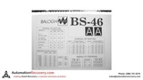 BALOGH BS-46-AA  SERIAL CONTROL BOARD, RS-232/422/485, DIN RAIL MOUNT