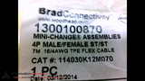 BRAD HARRISON 114030K12M070, MINI-CHANGE DOUBLE ENDED CORDSET