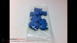 SIEMENS 8WA1011-1BF23, SENTRON THROUGH-TYPE BLUE TERMINAL BLOCK