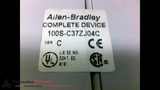 ALLEN BRADLEY 100S-C37ZJ04C SERIES C CONTACTOR, NON-REVERSING, 24VDC