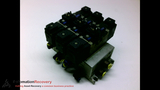 SMC VS7-6-FG-D WITH ATTACHED PART NUMBER 3 PORT MANIFOLD INTERFACE