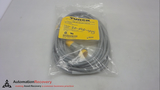 TURCK RK 4T-4-RYM 30/CS10329, DOUBLE-ENDED CABLE CORDSET, 4A, U-08787