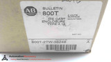 ALLEN BRADLEY 800T-2TW-38248 SERIES A, PUSH BUTTON ENCLOSURE