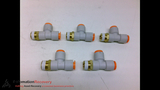 SMC KQ2Y11-03S  MALE RUN TEE FITTING, 1.0MPA, PORT SIZE: