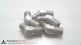 PARKER 823BX4X4 , 45Â° MALE ELBOW FITTING