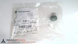 ALLEN BRADLEY 800FM-P3MQ5G, SERIES A, PILOT LIGHT, GREEN, SIZE: 22MM