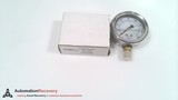 PIC GAUGE PRO-201L-254F, INDUSTRIAL PRESSURE GAUGE, 2 1/2