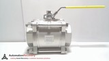 JOMAR T-SS-1000N-4B, STAINLESS STEEL BALL VALVE