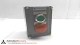 ALLEN BRADLEY 800T-2TW-38248 SERIES A, PUSH BUTTON ENCLOSURE